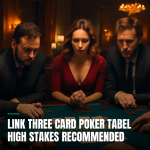 Link Three Card Poker Tabel High Stakes Recommended