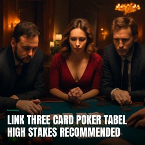 Link Three Card Poker Tabel High Stakes Recommended