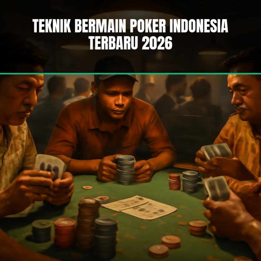 teknik bermain poker indonesia