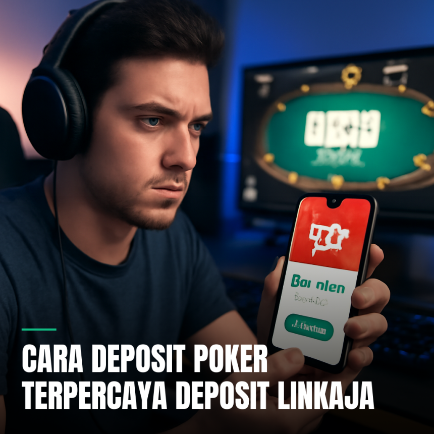 cara deposit poker terpercaya deposit menggunakan linkaja